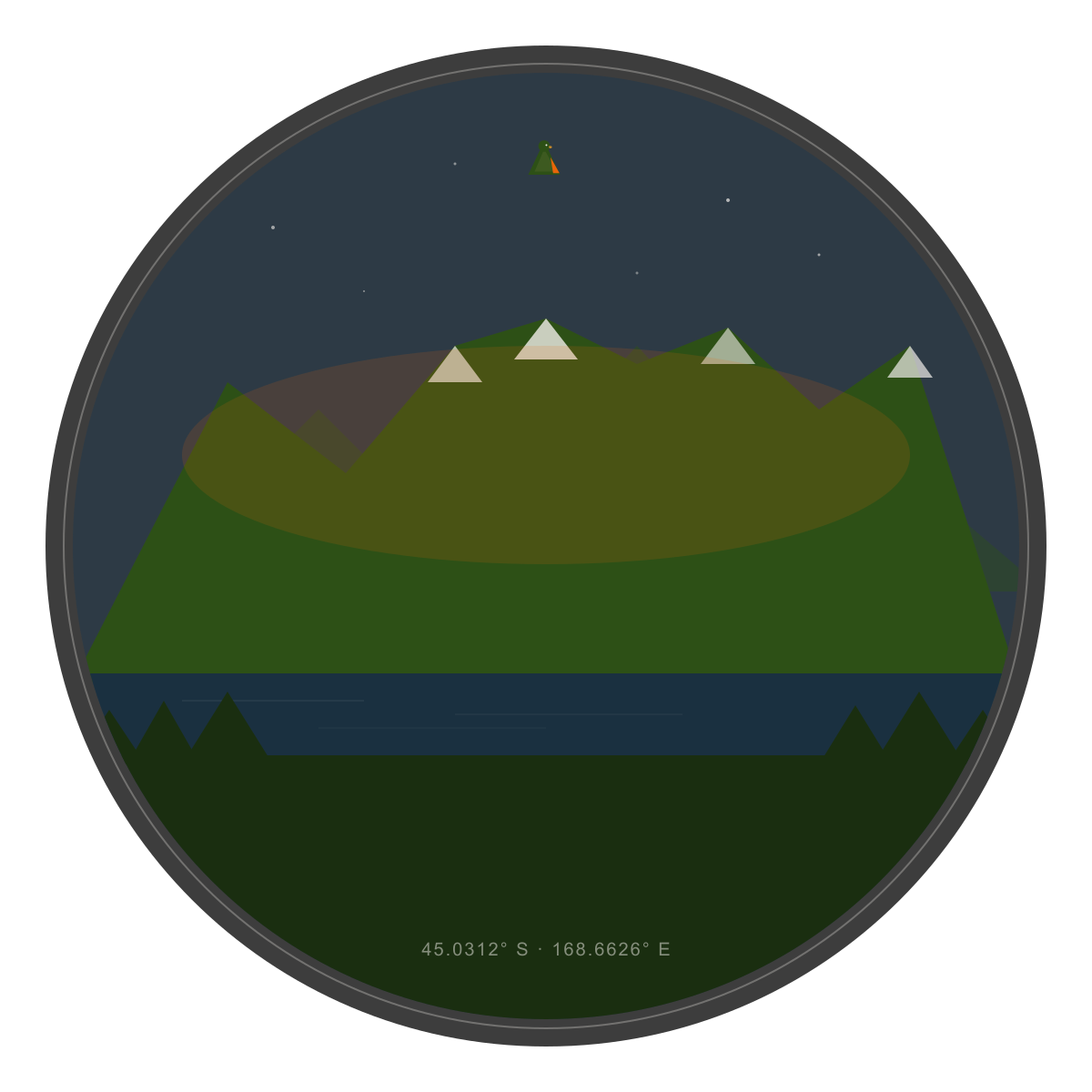 KEA Mountain Badge Mug