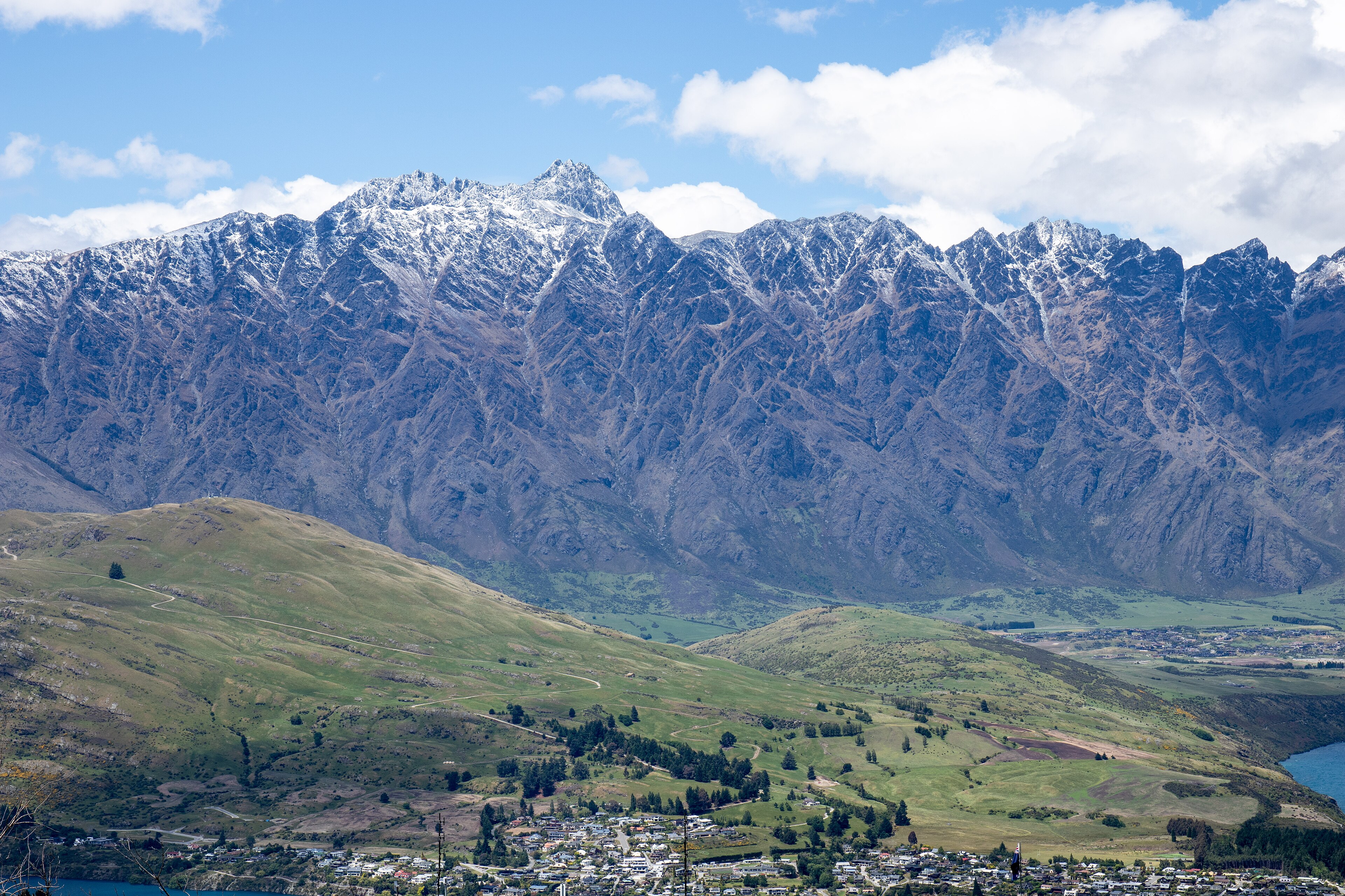 The Remarkables mountain range and alpine landscape near Queenstown