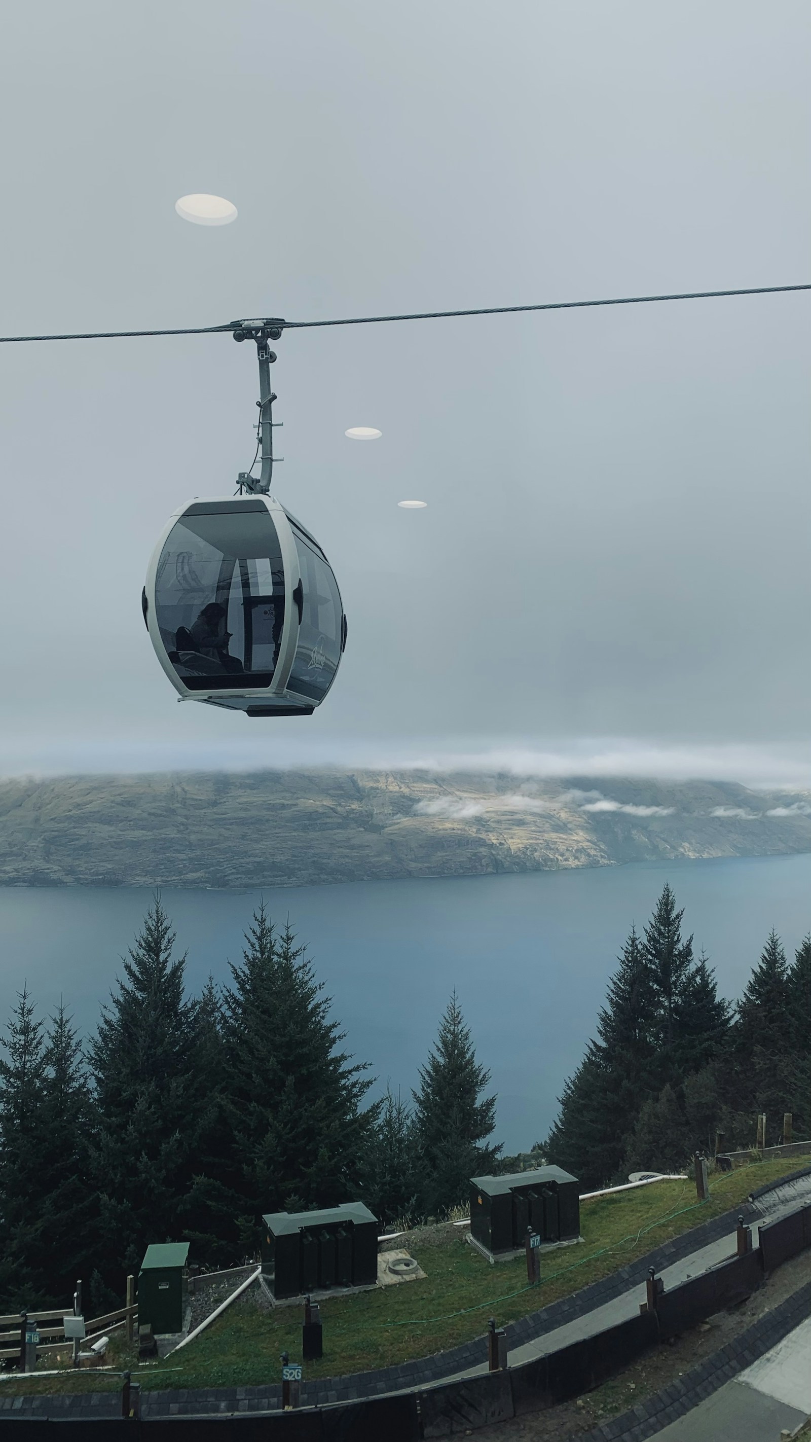 Queenstown town vista from the Skyline gondola viewpoint